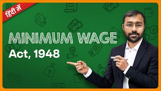 🔵Minimum Wages Act 1948🔵  2023 Update [upl. by Eerat]