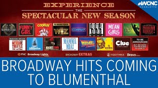 Broadway classics newcomers in Blumenthal Performing Arts season [upl. by Odericus]