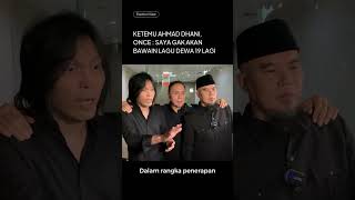 Ketemu Ahmad Dhani Once  Saya Gak Akan Bawain Lagu Dewa 19 Lagi shorts [upl. by Annirak631]