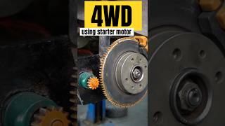 Starter motorbased ondemand 4WD system [upl. by Anirac]