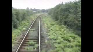 A Trip Along the former Ashby amp Nuneaton Joint Line by Railcar [upl. by Eittocs]