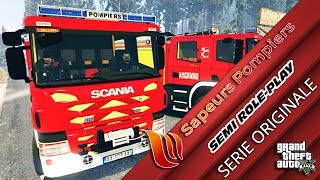 GTA 5  SAPEURS POMPIERS  JOUR 1 [upl. by Syck]