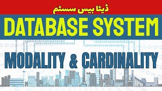 ER Model  Modality and Cardinality UrduHindi [upl. by Victoria]