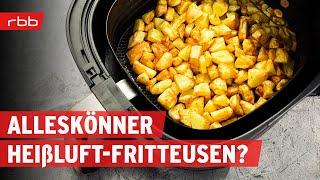 HeißluftFritteusen im Test  Alternative zum Backofen  Airfryer  SUPERMARKT [upl. by Amekahs856]