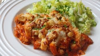 Chicken Parmesan Casserole 2012  Easy Chicken Parm Bake [upl. by Ahseuqal]