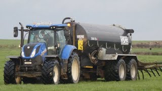 Slurry 2022OneillsT7210 and HiSpec 3500 TDS slurry tanker [upl. by Naicad]