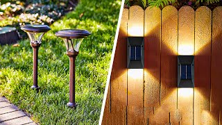 Top 10 Best Outdoor Solar LED Lights for Your Home [upl. by Bible]