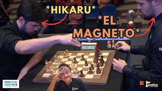 Hikaru Nakamura takes crazy risk against Magnus Carlsen  Commentary by Sagar Shah [upl. by Berneta]