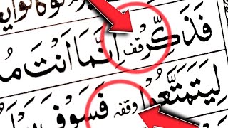 How To Read Waqfa In Quran  وقفہ  quran me waqfa karne ka sahi Trika [upl. by Remington]