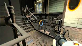 Portal 2 Walkthrough Chapter 6 The Fall  Part 2 [upl. by Ilonka]