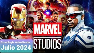 Cronologia Marvel Actualizada  Julio 2024 [upl. by Moshell]