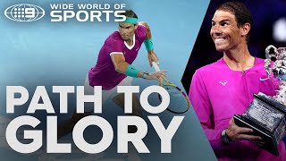 Best of Rafael Nadal’s legendary Australian Open campaign  Wide World of Sports [upl. by Careaga]