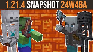 Minecraft 1214 Snapshot 24W46A  Holder Types amp Resin Wolf Farm [upl. by Notselrahc]