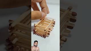 Make a Matchstick House Without Glueshorts theprince matchstickhouse [upl. by Ronnholm]