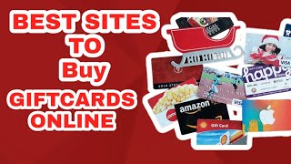 Best site to buy giftcards online [upl. by Luoar748]