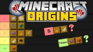 NEW 1171 Minecraft Origins TIER LIST  ALL ORIGINS ANALYZED [upl. by Watson]