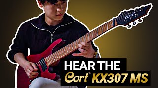 Hear The Cort KX307 Multi Scale Electric Guitar [upl. by Riehl]