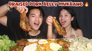 Braised Pork Belly Ramen amp Momo Mukbang wAbishekGurung29  Life Update  Life in 🇨🇦 [upl. by Skell331]