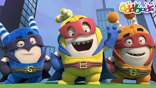 FOUR HOURS of Oddbods Adventures  Full Episodes  Oddbods  Cartoons for Kids [upl. by Janka]