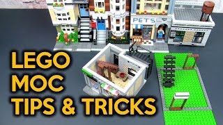 How to Build a LEGO Modular Building Tips amp Tricks [upl. by Eduj]