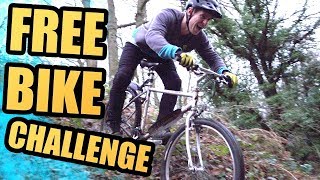 THE FREE BIKE CHALLENGE 1 IN THE WOODS [upl. by Itak428]