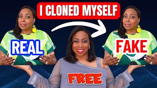 How To Create Your FREE Cloned AI Avatar For Videos  No More Video Recording To Make Money Online [upl. by Yunfei]