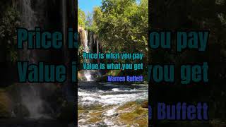 Price vs Value – Warren Buffett on Smart Investing motivation [upl. by Stefano]