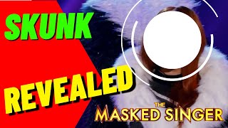 Skunk Revealed To Be RampB LEGEND  Masked Singer [upl. by Yesrod]