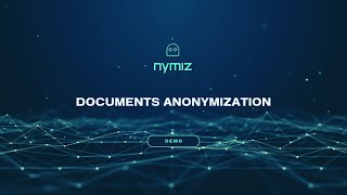 DOCUMENTS ANONYMIZATION DEMO [upl. by Mehalek450]