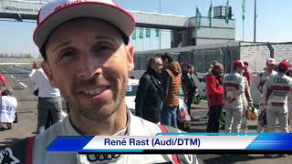 René Rast kehrt nach seinem Unfall auf den Lausitzring zurück [upl. by Straub778]