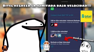 REGRESÓ LA ILIMITADA EN BAJA VELOCIDAD 😭  Bitel [upl. by Llednil]