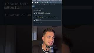 Crea un PDF en Python 📄🐍 [upl. by Chip639]