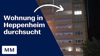 Nach Messerattacke in Mannheim Wohnung in Heppenheim durchsucht [upl. by Amuh]