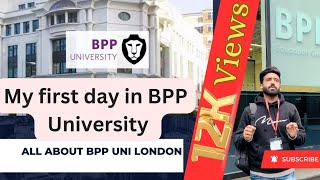 My first day in university BPP university London campus [upl. by Nosnarb]