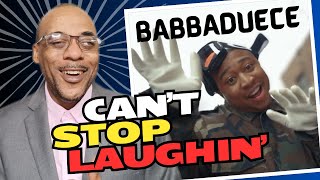 HES CLOWNIN 90s HIP HOP ense  Babbadeuce Reaction  Too Funny [upl. by Hayward]