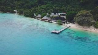 HUAHINE Polynésie VUE DU CIEL  Vidéo Drone [upl. by Lorimer392]