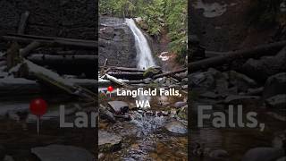 Langfield Falls  Pacific Northwest WashingtonSt [upl. by Carvey248]