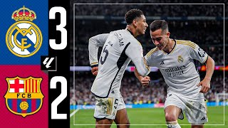 Real Madrid 32 FC Barcelona  HIGHLIGHTS  LaLiga 202324 [upl. by Hinman]