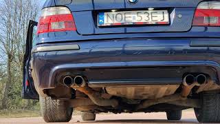 BMW E39 530d  Exhaust Sound compilation [upl. by Eremaj59]