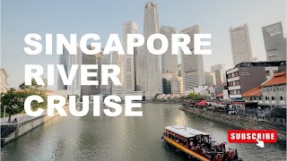 Riding a Bumboat on Singapore River to See Singapores Iconic Sights [upl. by Ayojal]