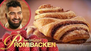 So ein Plunder Zimtige Franzbrötchen sind gefordert  Aufgabe 2  Das große Promibacken  SAT1 [upl. by Asha743]