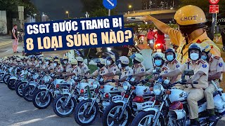 CSGT được trang bị vũ khí công cụ hỗ trợ nào khi tuần tra kiểm soát [upl. by Alric]