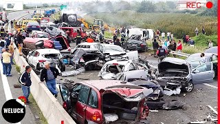 300 Tragic Moments Insane Car Pileup Crash Got Instant Karma  Idiots in Cars 2024 [upl. by Mariam]