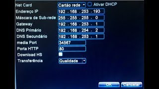 Como configura DDNS DVR e ativa PUNP DHCP IP fixo [upl. by Ainaj]