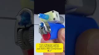 Turn Your Lighter into a Powerful Torch youtubeshorts lifehacks funny [upl. by Xonk]