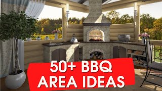 🔥50 BBQ AREA IDEAS 🔥 GRILLING AREA 🔥 OUTDOOR KITCHEN [upl. by Lavinie]