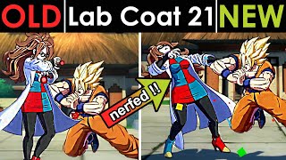 Lab Coat 21 New Patch   Side by Side Comparison [upl. by Bain]