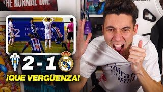 ¡RIDÍCULO HISTÓRICO REACCIONES DE UN HINCHA Alcoyano vs Real Madrid 21 [upl. by Yelrahc]