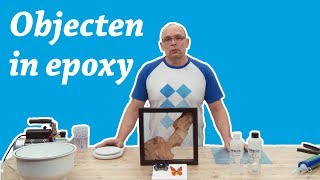 Objecten in transparante epoxy gieten Clear Resin  DIY Tutorial [upl. by Larisa]