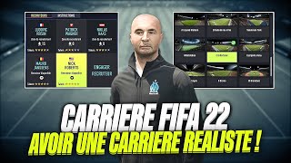 10 ASTUCES POUR AVOIR UNE CARRIÈRE RÉALISTE SUR FIFA 22 [upl. by Alyworth741]